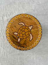 Load image into Gallery viewer, Turtle Wooden Trinket Box