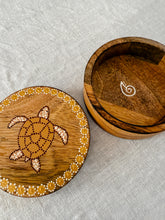 Load image into Gallery viewer, Turtle Wooden Trinket Box