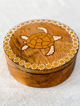 Load image into Gallery viewer, Turtle Wooden Trinket Box