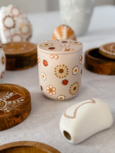 Load image into Gallery viewer, Wildflowers Ceramic Candle - Pink - Coconut & Finger Lime