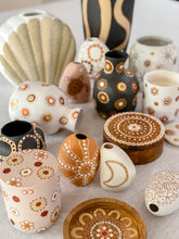 Load image into Gallery viewer, Wildflowers Bottle Vessel - Charcoal