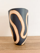 Load image into Gallery viewer, River Tall Vessel - Charcoal/Natural