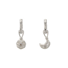 Load image into Gallery viewer, Night Sky Huggies - SILVER