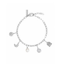 Load image into Gallery viewer, Sea & Sky Charm Bracelet - SILVER