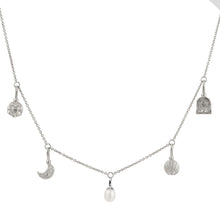 Load image into Gallery viewer, Sea & Sky Charm Necklace - SILVER