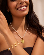 Load image into Gallery viewer, Keshi Pearl Ocean Dreamer Necklace - GOLD