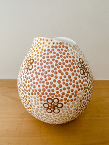 Flower Field Cocoon Vessel - Medium