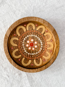Gathering Wooden Trinket Dish