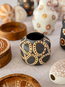 Bush Nuts Vessel - Mini - Charcoal/Beige