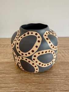 Bush Nuts Vessel - Mini - Charcoal/Beige