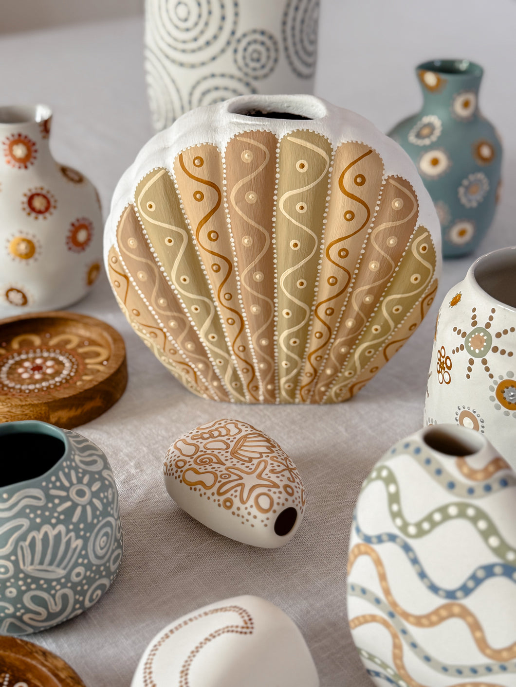 Shelley Vessel - Wavy - Naturals