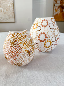 Flower Field Cocoon Vessel - Medium