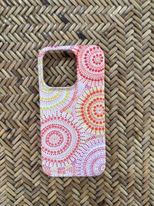 SAMPLE SALE 'Rainbow Spirit' iPhone 14 Pro Case *Sample