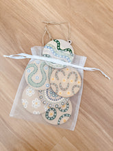 Load image into Gallery viewer, Wooden Baubles - Coastal - Set of 6
