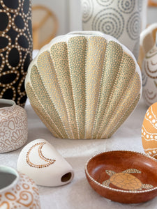 Shelley Vessel - Dots - Soft Green