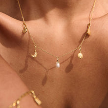 Load image into Gallery viewer, Sea &amp; Sky Charm Necklace - GOLD

