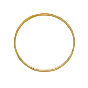 Ocean Dreamer Wave Bangle - GOLD