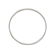 Load image into Gallery viewer, Ocean Dreamer Wave Bangle - SILVER
