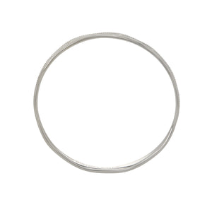 Ocean Dreamer Wave Bangle - SILVER