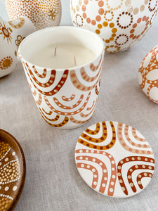 Sand Hills Porcelain Candle - Valerian, Neroli & Lavender