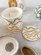Load image into Gallery viewer, Songlines Porcelain Candle - Lemongrass &amp; Ginger
