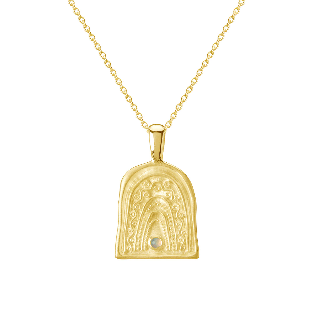 Rainbow Spirit Necklace - GOLD