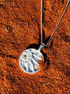 Sun Spirit Necklace - SILVER